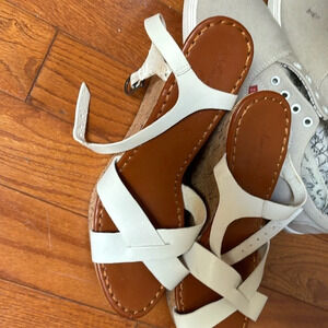 American  eagle platform sandals Sz 10